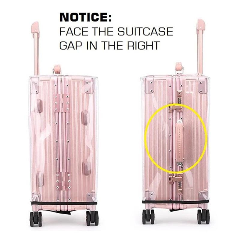 Luggage Protective Cover Transparent - 1Pc 투명 PVC 여행 가방 보호대