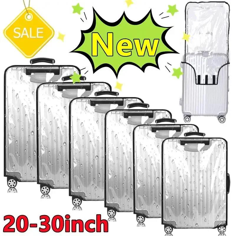 Waterproof Suitcase Cover Protector - 새로운 20-30인치 여행 가방 커버 투명