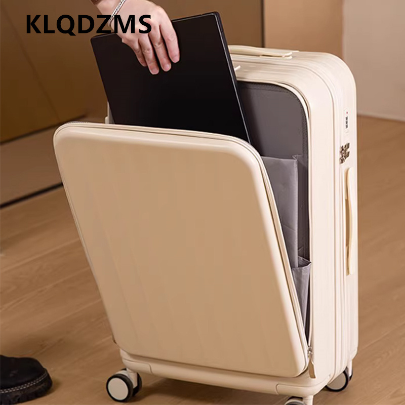 Front Opening Laptop Luggage 24 Inch - KLQDZMS 다기능 여행 가방 20