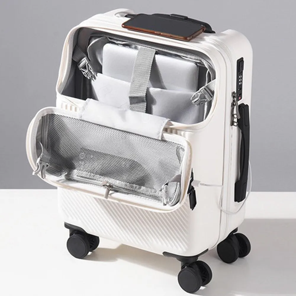 Front Opening Laptop Luggage 24 Inch - 앞면 오픈형 트롤리 케이스 PC 여행
