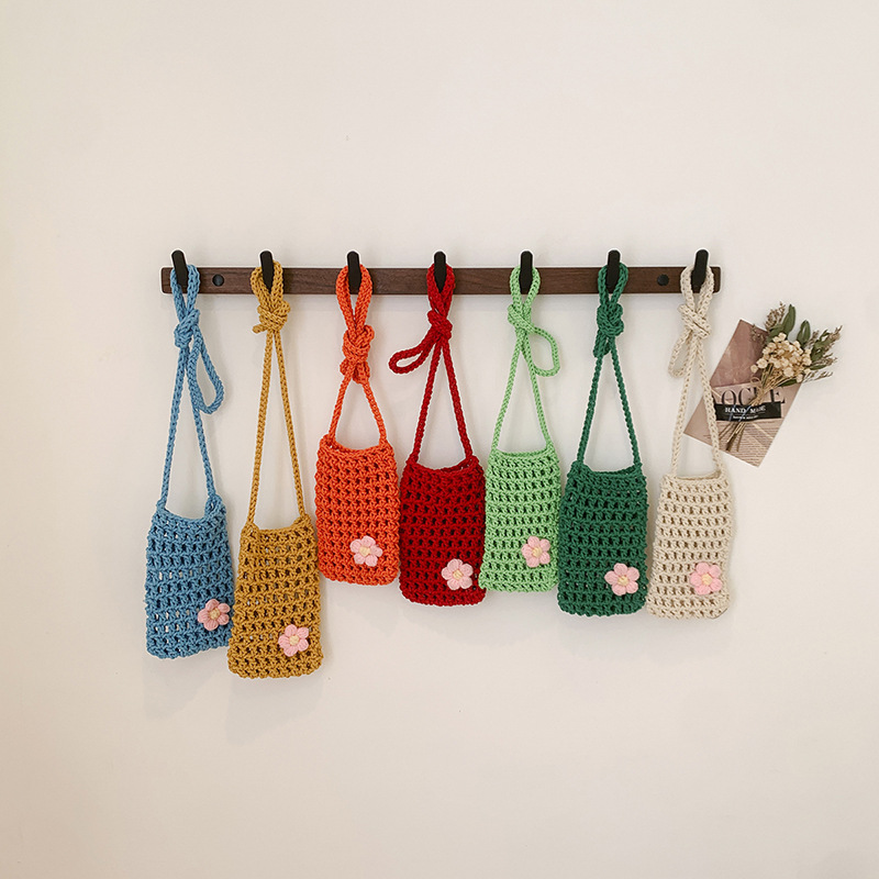 Handbags - 1pcs 새로운 속이 빈 니트 다목적