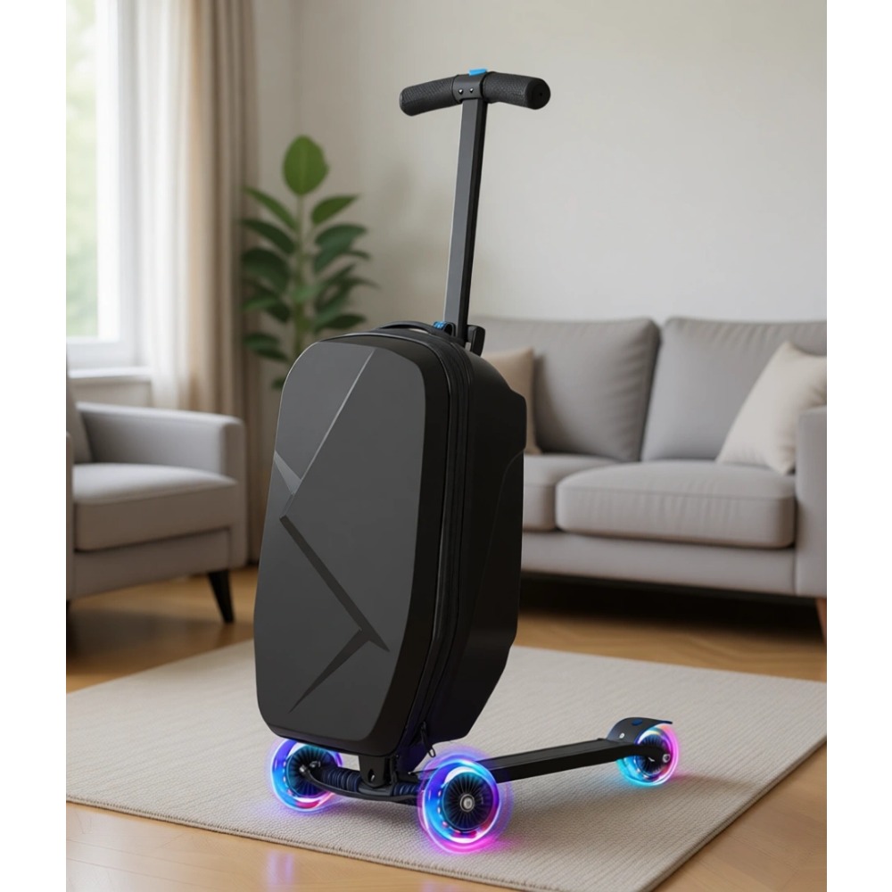 Kids Ride On Suitcase Scooter - 어린이용 스쿠터 캐리어: 가볍고 접이식인 라이드온