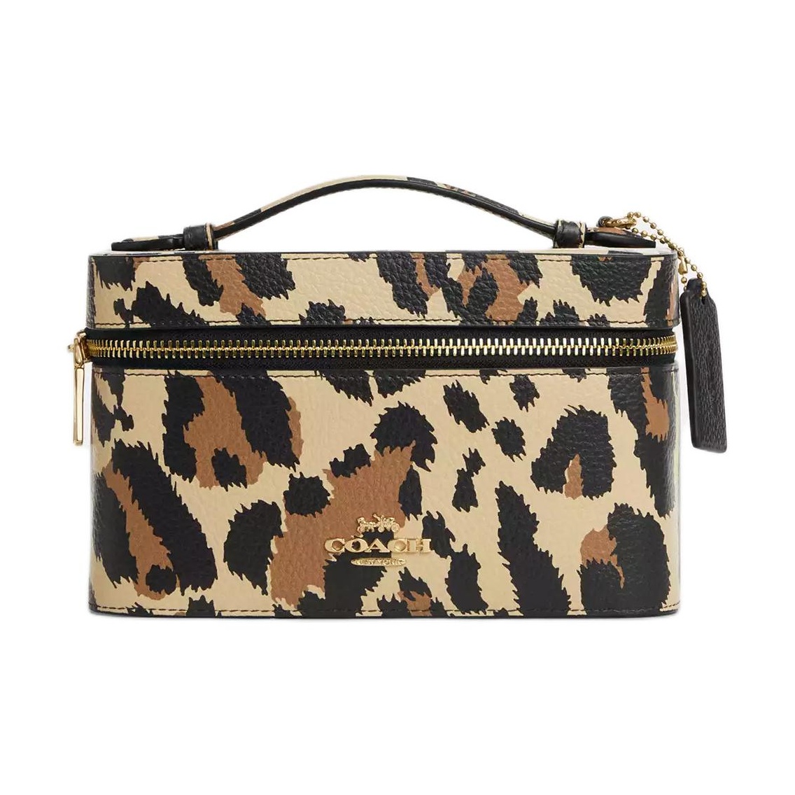 Cosmetic Bags - 코치 코스메틱 페블드 레더 메이크업 백