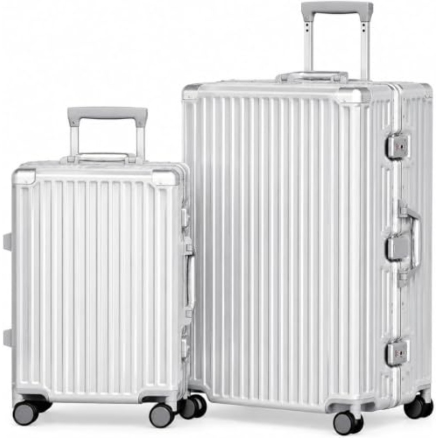 Aluminum Frame Carry On Luggage - 2피스 알루미늄 프레임 기내용 및 수하물용