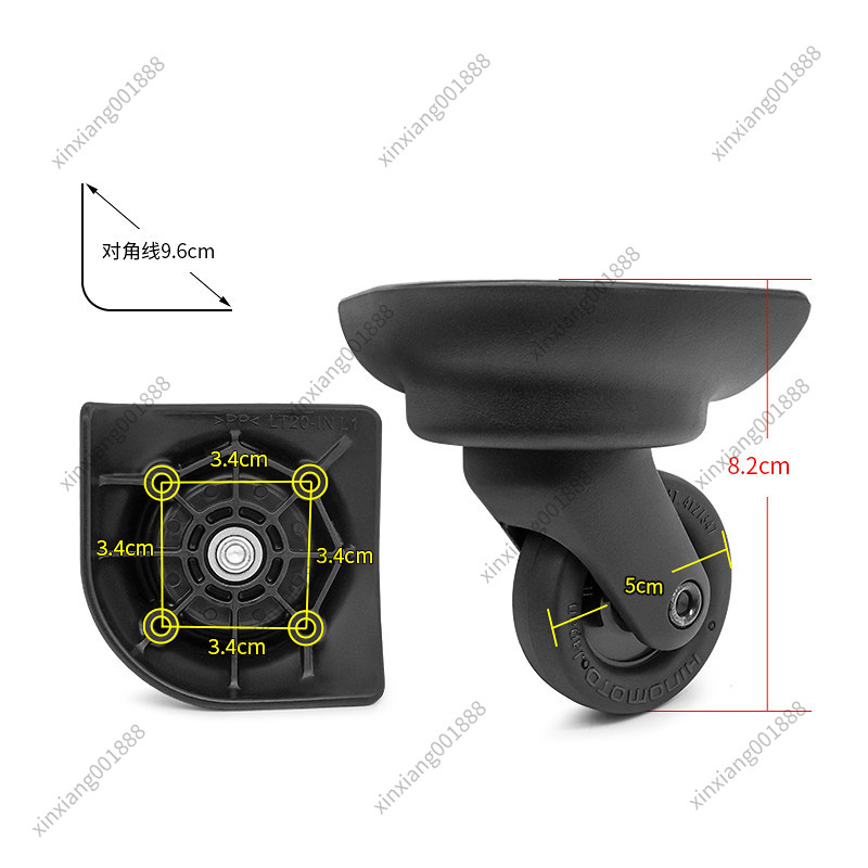 샘소나이트 러기지 교체용 바퀴 LT20-1N 히노모토  - Silent Replacement Luggage Wheels 리뷰 및 가격