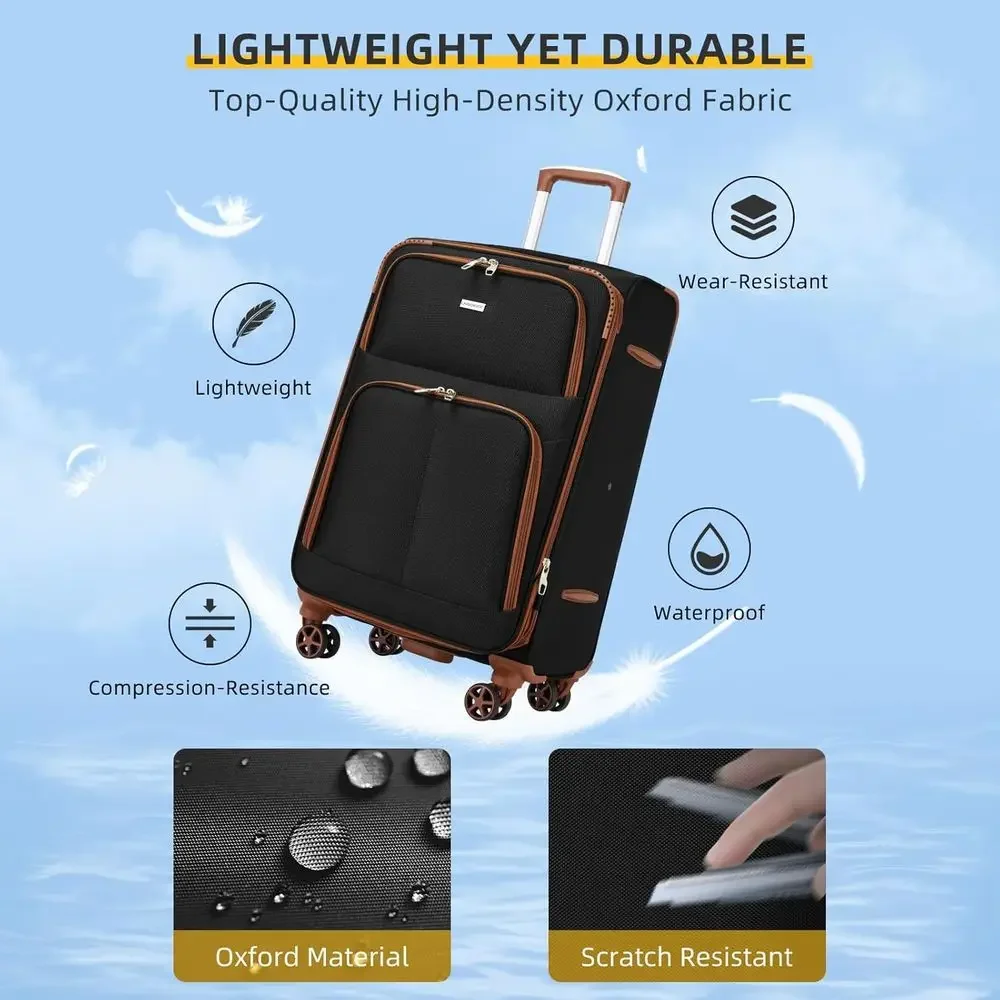 5종 확장형 여행가방 세트(스피너 휠 포함), 가벼운  - Expandable Hard Shell Luggage Set 리뷰 및 가격
