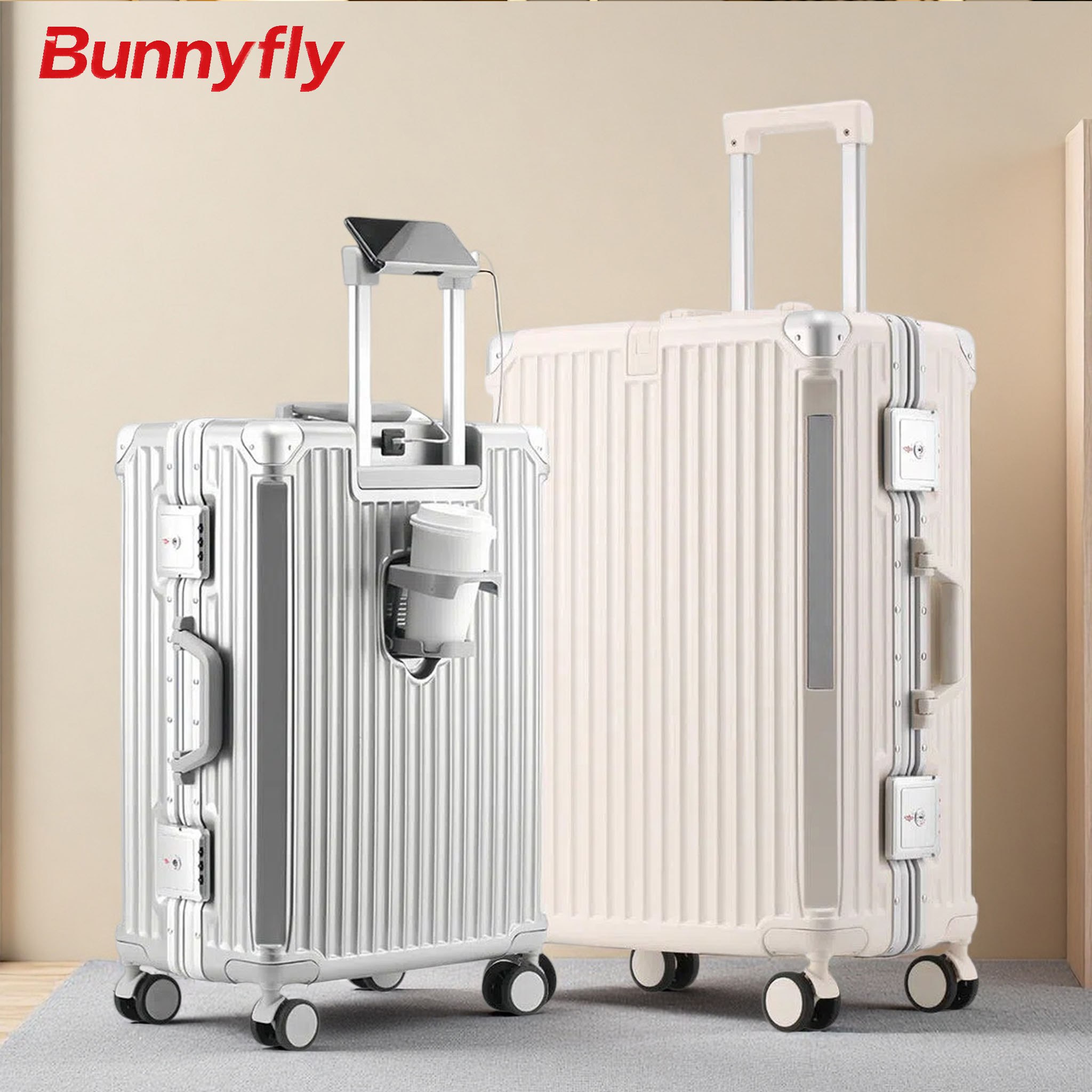 버니플라이 20 24 26 기내용 캐리어 알루미늄 프레 - Aluminum Frame Carry On Luggage 리뷰 및 가격