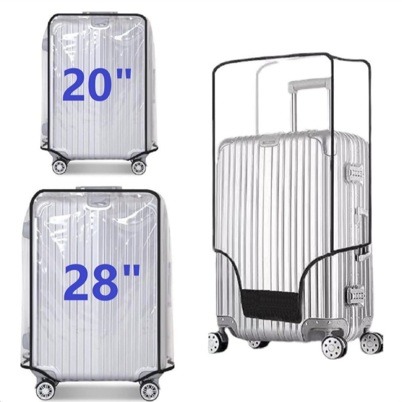 방수 바퀴 달린 여행 가방 먼지 커버 투명 PVC 여행 - Luggage Protective Cover Transparent 리뷰 및 가격