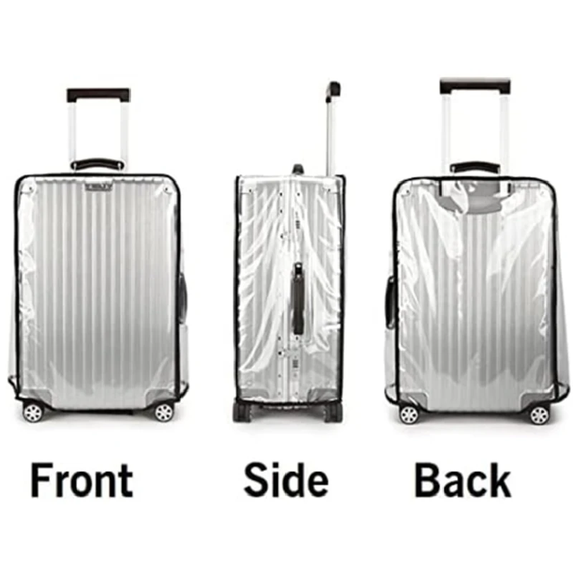새로운 20-30인치 수하물 커버 투명 보호대 방수 두 - Waterproof Suitcase Cover Protector 리뷰 및 가격