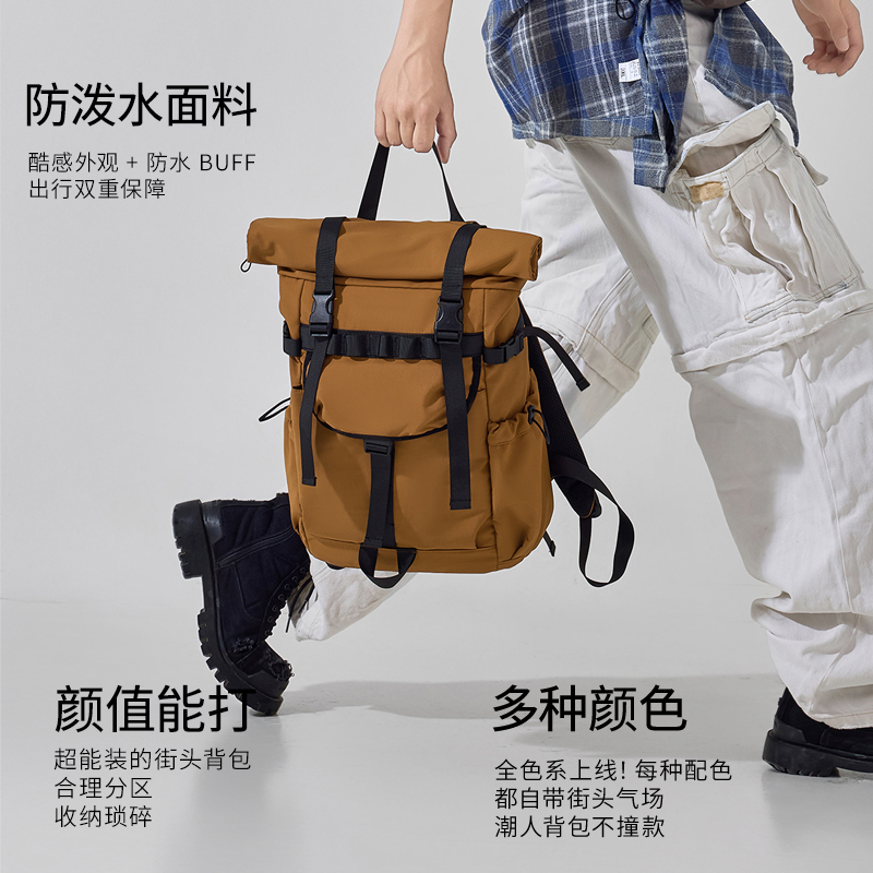 신형 남성용 롤탑 확장형 여행 백팩 노트북 백팩 아웃도 - Foldable Rolling Luggage Bag 리뷰 및 가격