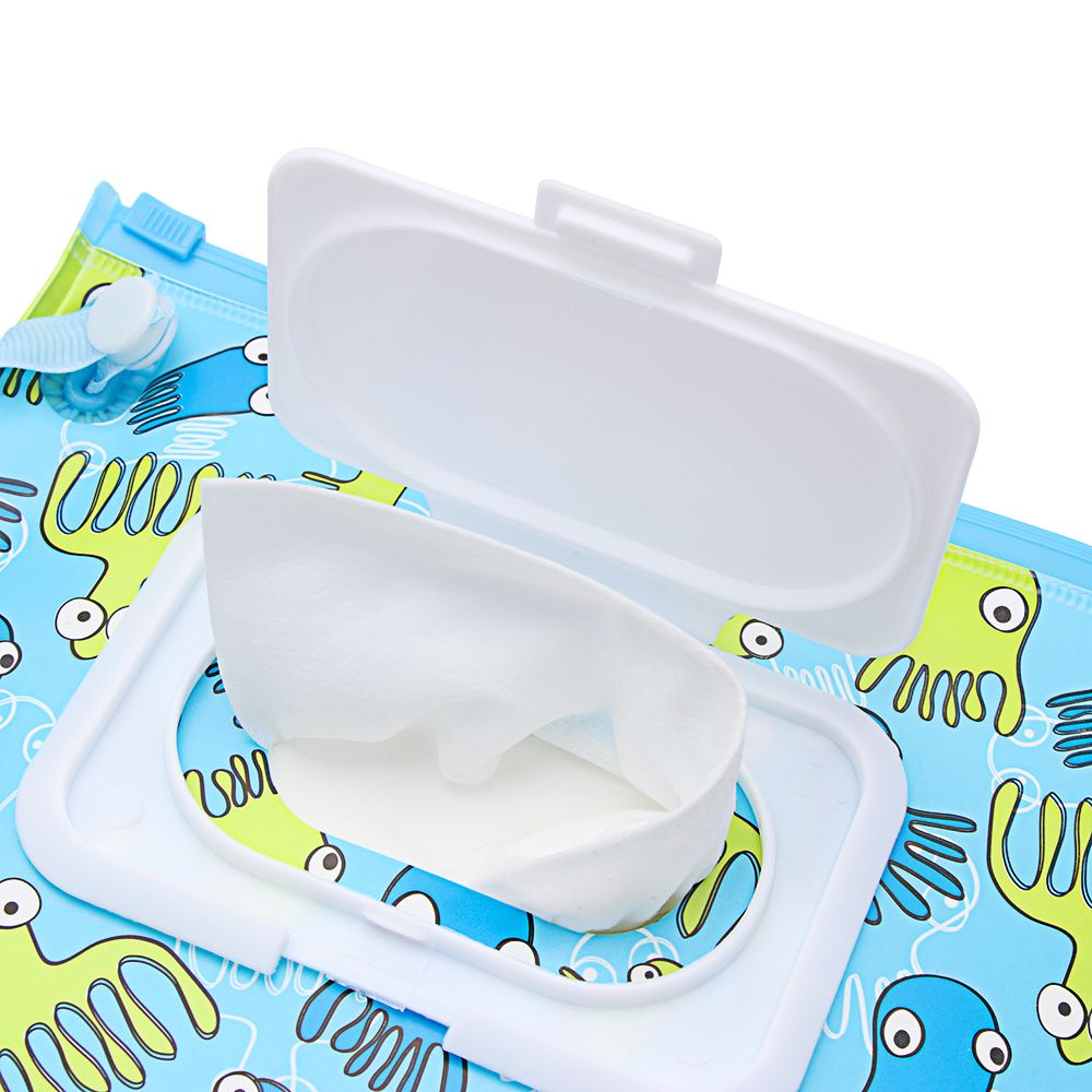 휴대용 플립 커버 휴대용 케이스 화장품 파우치 물티슈  - Cosmetic Bags 리뷰 및 가격