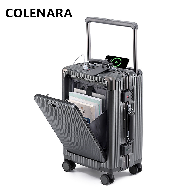콜레나라 노트북 수트케이스 20/24/26인치 전면 개 - Front Opening Laptop Luggage 24 Inch 리뷰 및 가격