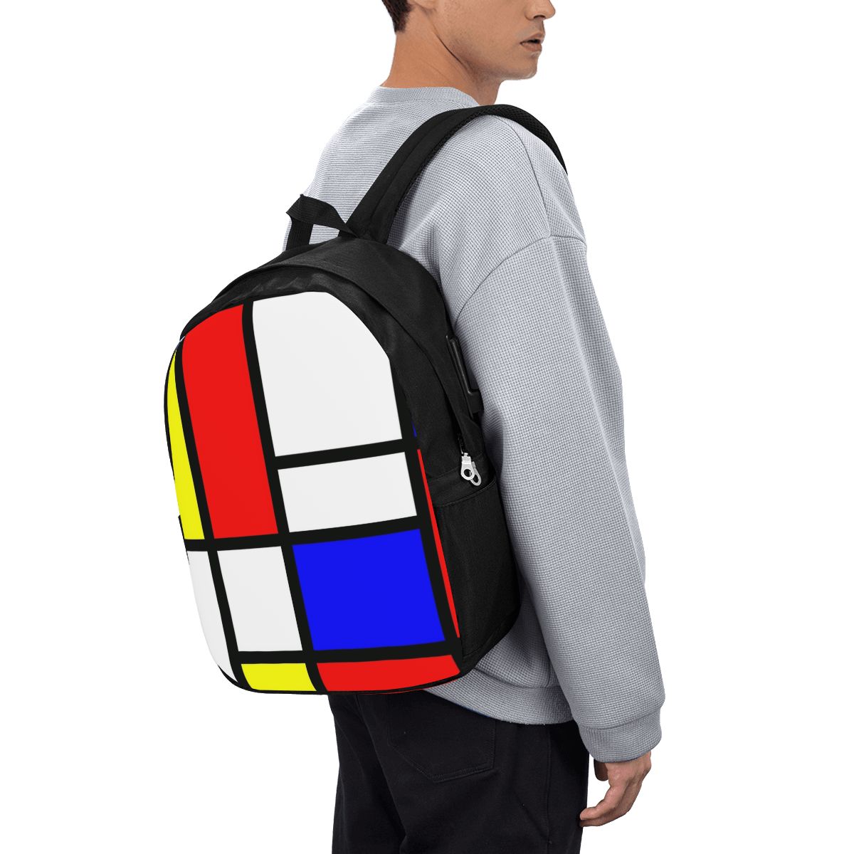 Piet Mondrian Composition 배낭 여 - Travel Bags 리뷰 및 가격