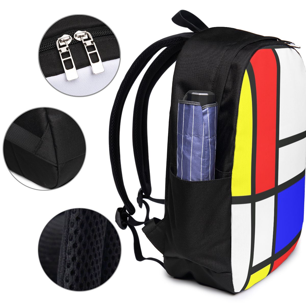 Piet Mondrian Composition 배낭 여 - Travel Bags 리뷰 및 가격