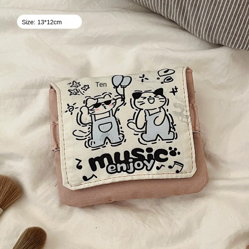 미니 데이터 케이블 정리함 생리대 가방 다용도 대용량  - Cosmetic Bags 리뷰 및 가격