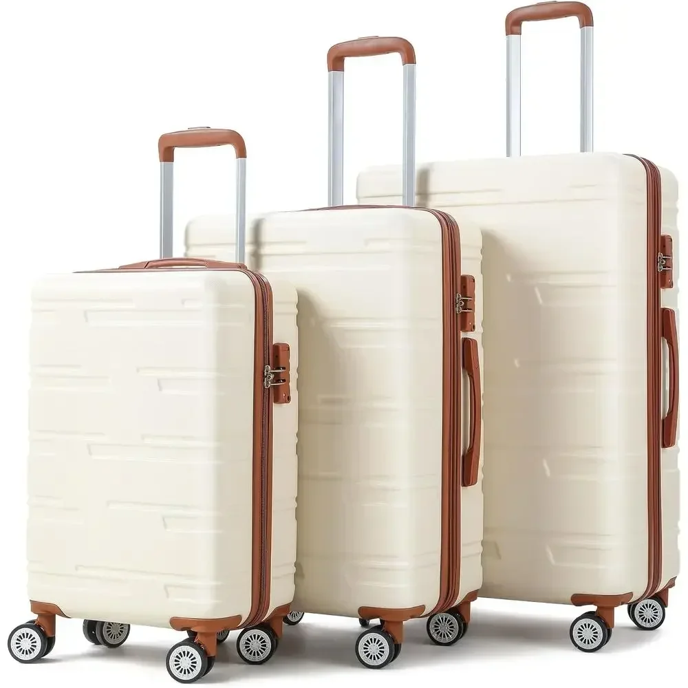 확장형 3피스 하드쉘 여행가방 세트 (스피너 휠 포함) - Expandable Hard Shell Luggage Set 리뷰 및 가격