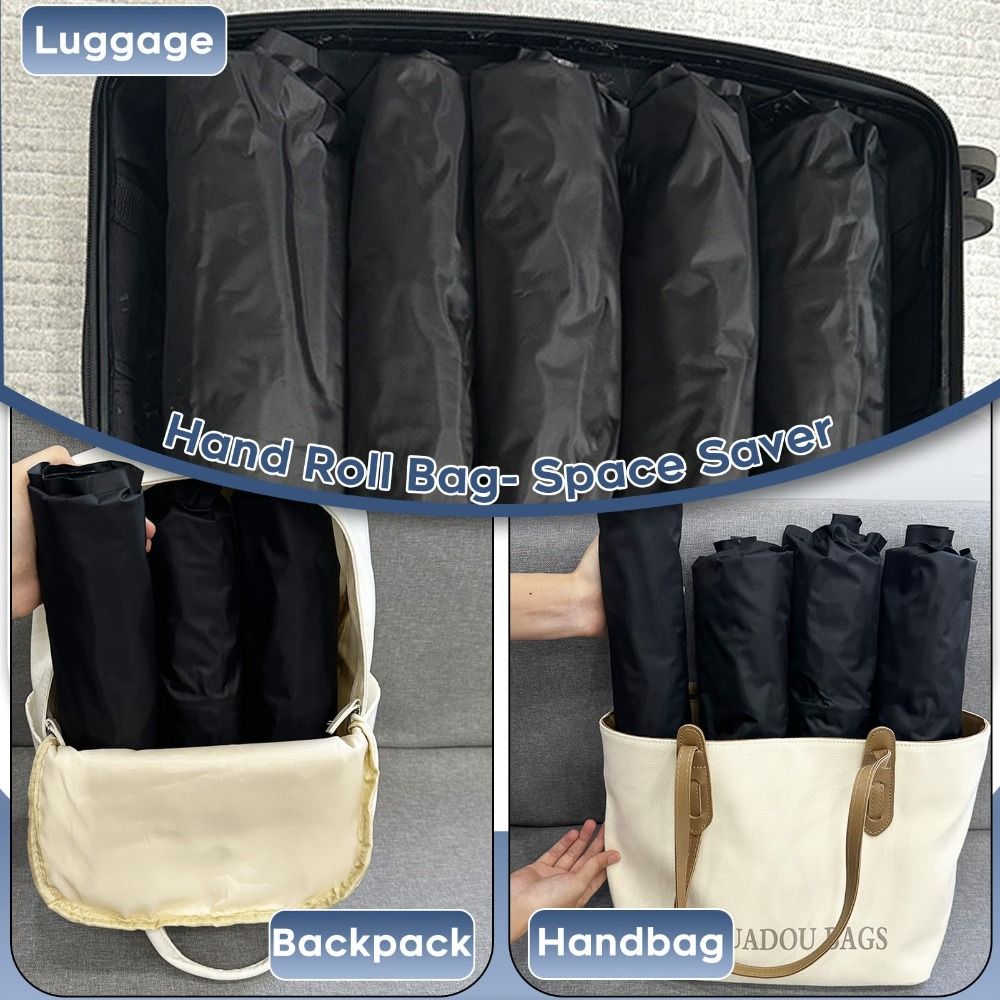 재사용 가능한 핸드 롤 진공 백, 방진 휴대용 진공 압 - Luggage 리뷰 및 가격