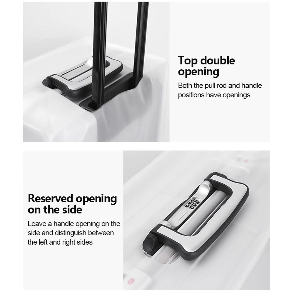 새로운 반투명 수하물 보호 커버 방진 내구성 여행 가방 - Waterproof Suitcase Cover Protector 리뷰 및 가격