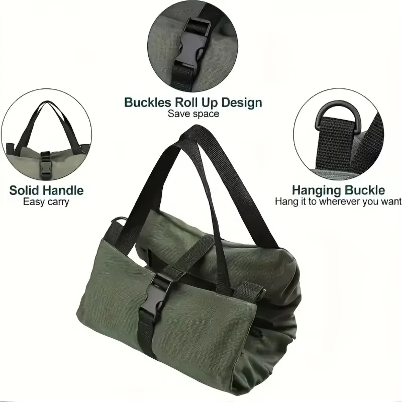 1pc 다목적 캔버스 롤 도구 가방 자동차 도구 정리함 - Foldable Rolling Luggage Bag 리뷰 및 가격