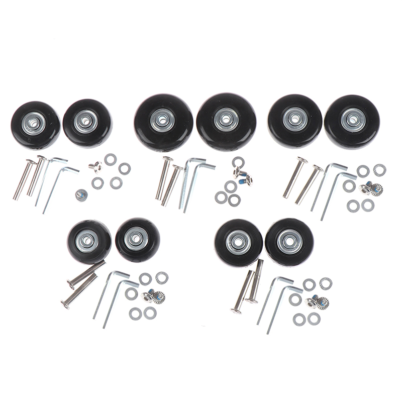 여행 가방 부품 액슬 무소음 여행 수하물 바퀴 캐스터, - Silent Replacement Luggage Wheels 리뷰 및 가격