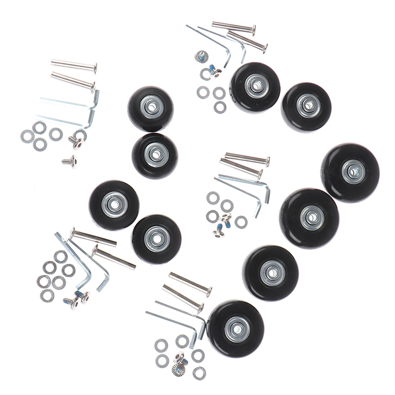 여행 가방 부품 액슬 무소음 여행 수하물 바퀴 캐스터, - Silent Replacement Luggage Wheels 리뷰 및 가격