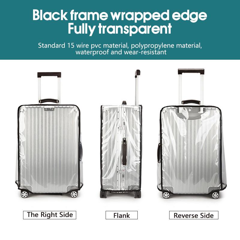 핫세일 여행용 투명 수하물 커버 방수 및 방진 PVC  - Luggage Protective Cover Transparent 리뷰 및 가격