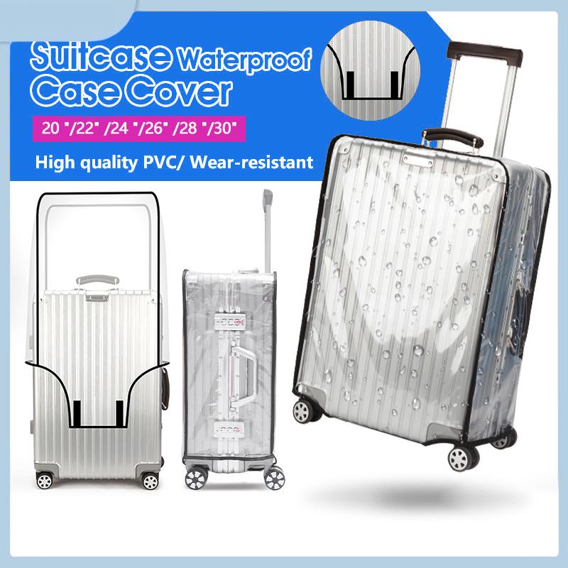 핫세일 여행용 투명 수하물 커버 방수 및 방진 PVC  - Luggage Protective Cover Transparent 리뷰 및 가격