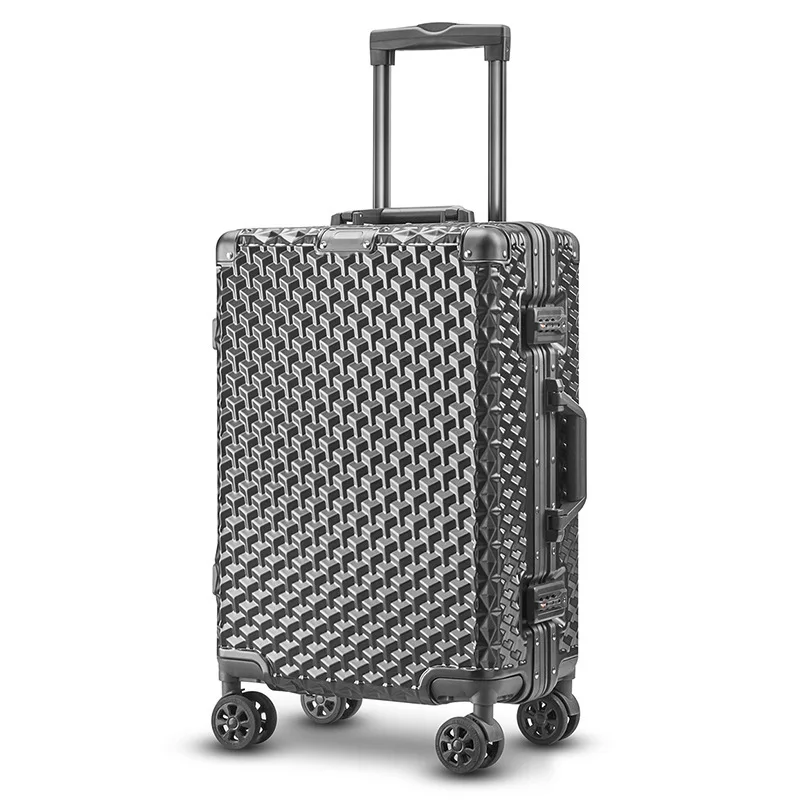 알루미늄 프레임 여행 가방, 암호 상자, 범용 휠 가방 - Aluminum Frame Carry On Luggage 리뷰 및 가격