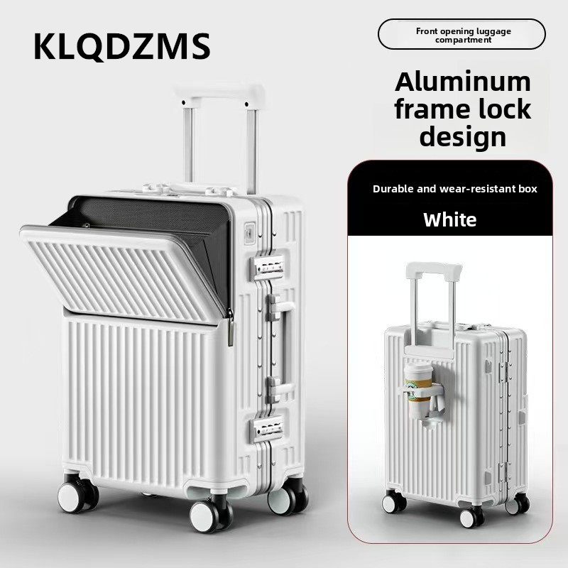 KLQDZMS 다기능 여행 가방 전면 개방형 탑승 가방 - Front Opening Laptop Luggage 24 Inch 리뷰 및 가격