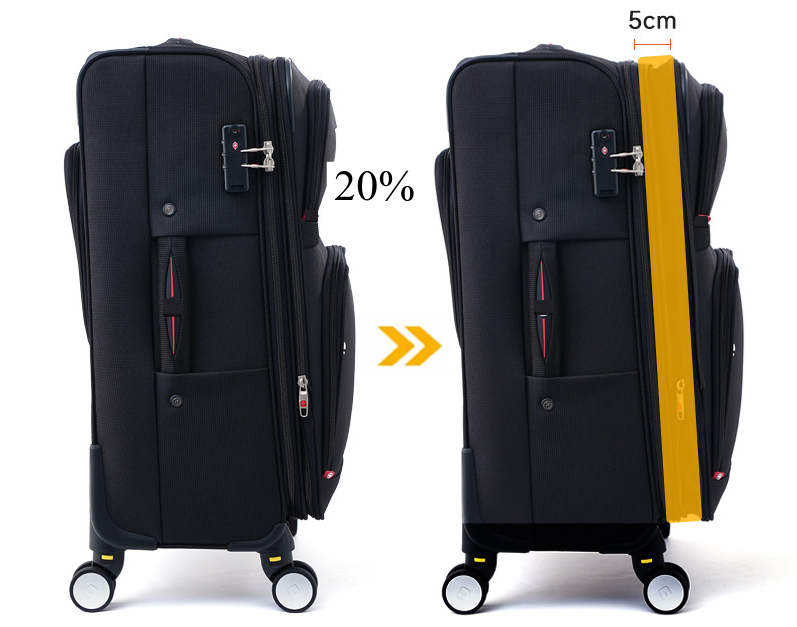 20인치 탈부착 가능 바퀴가 달린 수하물 가방 남성용  - Spinner Wheel Rolling Suitcase 20 Inch 리뷰 및 가격