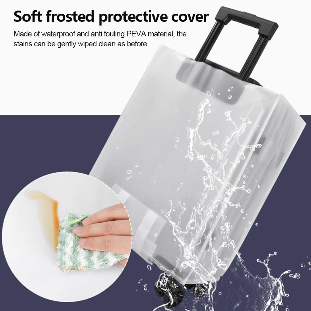새로운 서리 방지 수하물 보호 커버 방진 방수 수하물  - Waterproof Suitcase Cover Protector 리뷰 및 가격